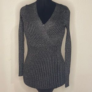 Black Large bodycon sparkle dress